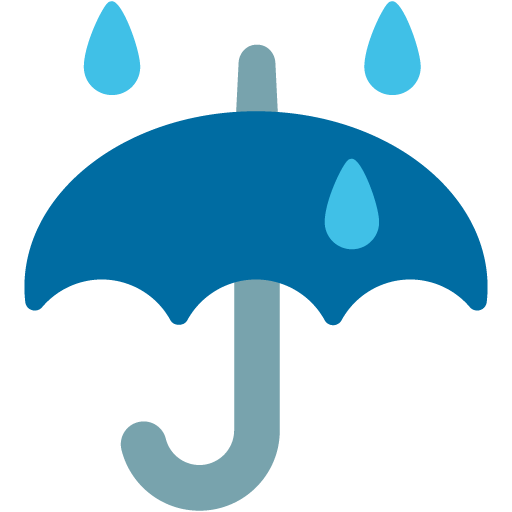 Umbrella with Rain Drops, the design in this release