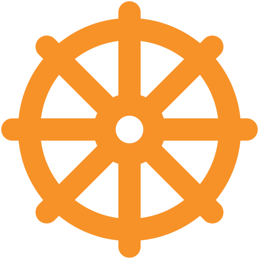 Wheel of Dharma, the design in this release