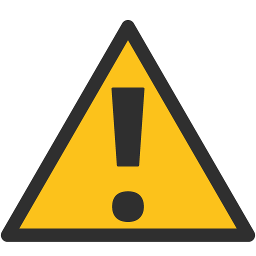 Warning as drawn by Google in Android 7.0