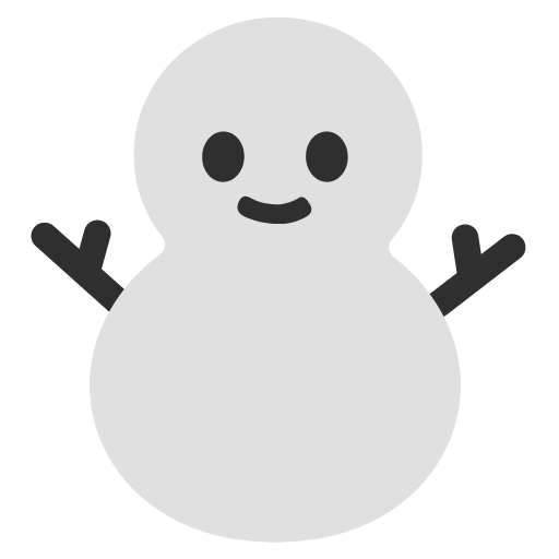 Snowman Without Snow, the design in this release