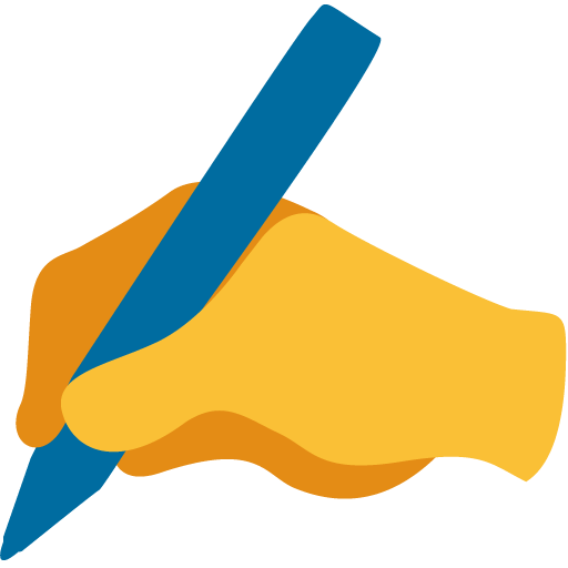 Writing Hand, the design in this release