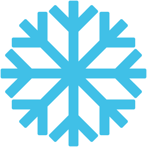 Snowflake as drawn by Google in Android 7.0