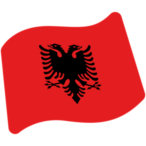 Flag: Albania, the previous design