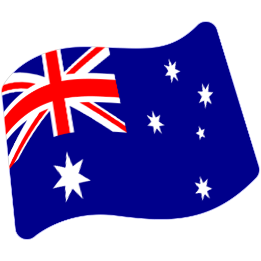 Flag: Australia as drawn by Google in Android 7.1