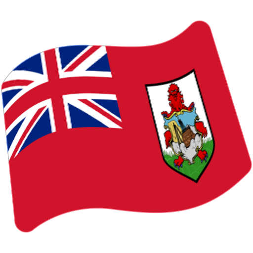 Flag: Bermuda as drawn by Google in Android 7.1
