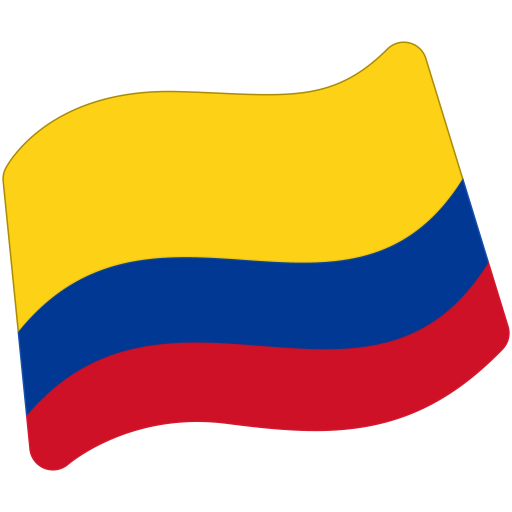 Flag: Colombia as drawn by Google in Android 7.1