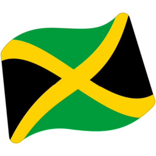 Flag: Jamaica, the previous design