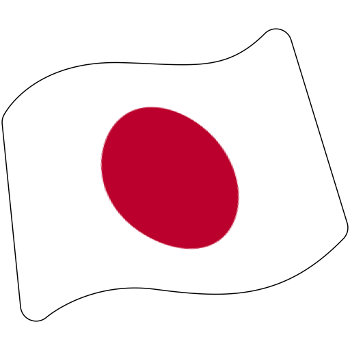 Flag: Japan as drawn by Google in Android 7.1