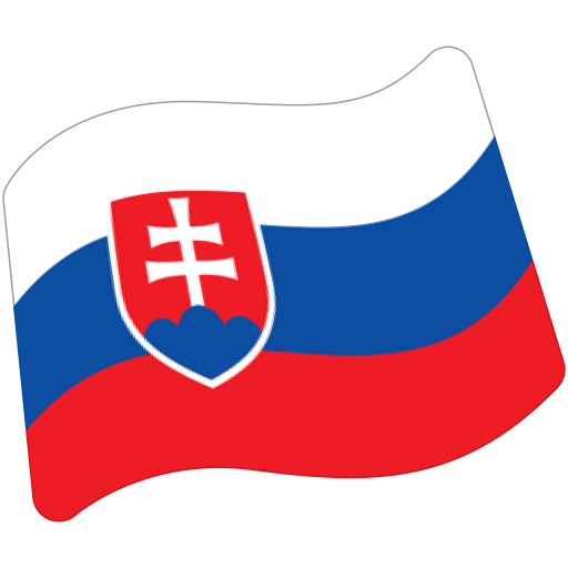 Flag: Slovakia as drawn by Google in Android 7.1