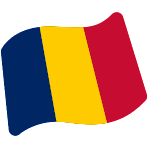 Flag: Chad as drawn by Google in Android 7.1