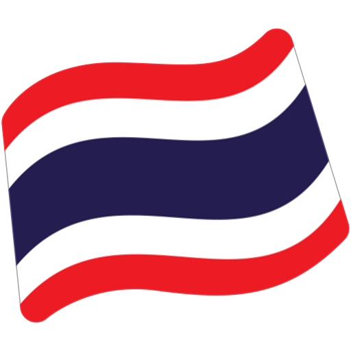 Flag: Thailand as drawn by Google in Android 7.1