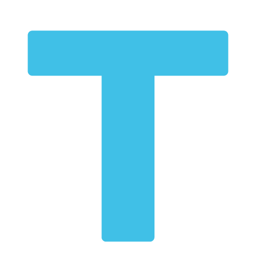 Regional Indicator Symbol Letter T, the previous design