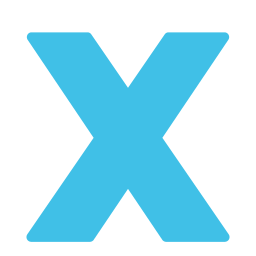 Regional Indicator Symbol Letter X, the previous design