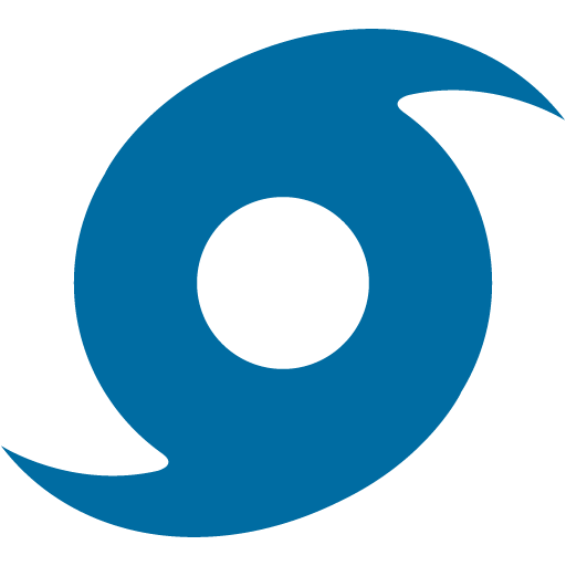 Cyclone as drawn by Google in Android 7.1