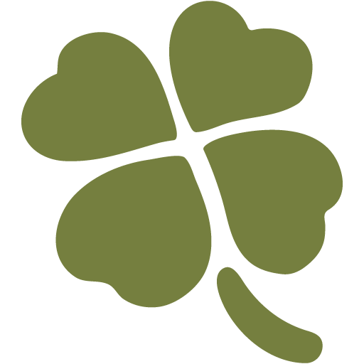 Four Leaf Clover as drawn by Google in Android 7.1