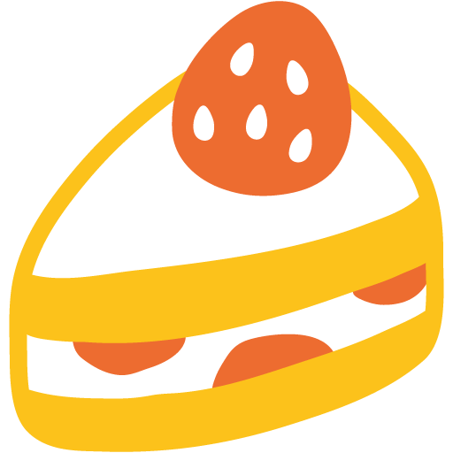 Shortcake as drawn by Google in Android 7.1