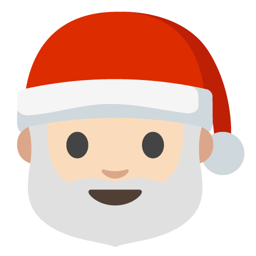 Santa Claus: Light Skin Tone, the previous design