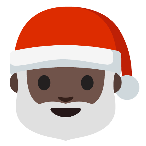 Santa Claus: Dark Skin Tone, the previous design