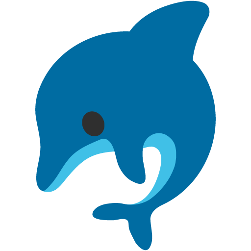 Delfin as drawn by Google in Android 7.1