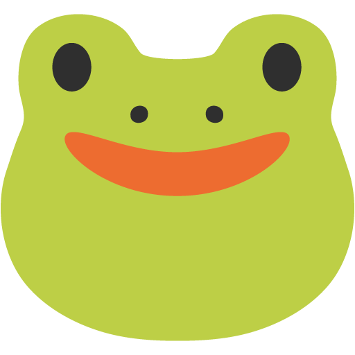 Rana as drawn by Google in Android 7.1