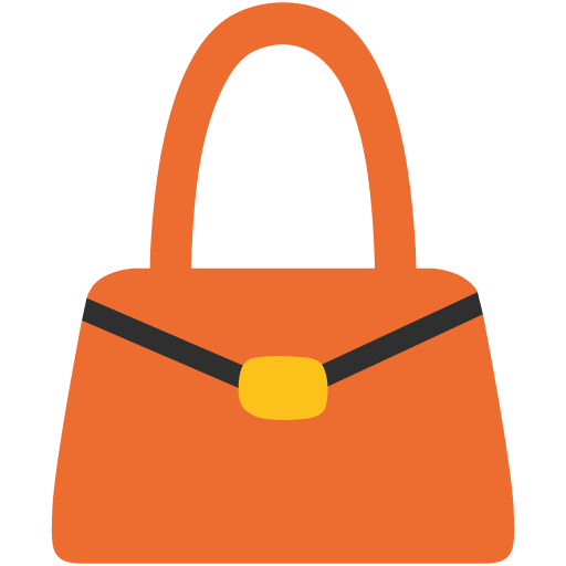 Handbag as drawn by Google in Android 7.1