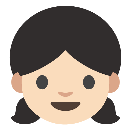 Girl: Light Skin Tone, the previous design