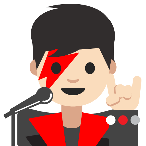 Man Singer: Light Skin Tone, the previous design