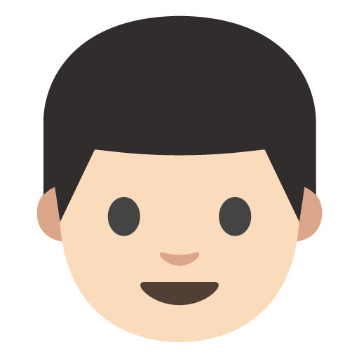 Man: Light Skin Tone, the previous design