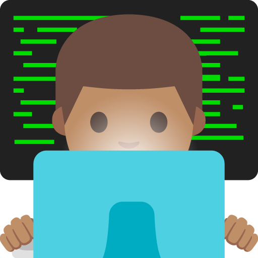 Man Technologist: Medium Skin Tone, the previous design