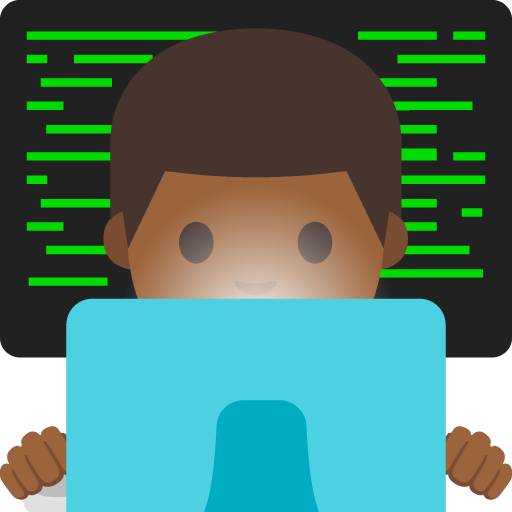 Man Technologist: Medium-Dark Skin Tone, the previous design