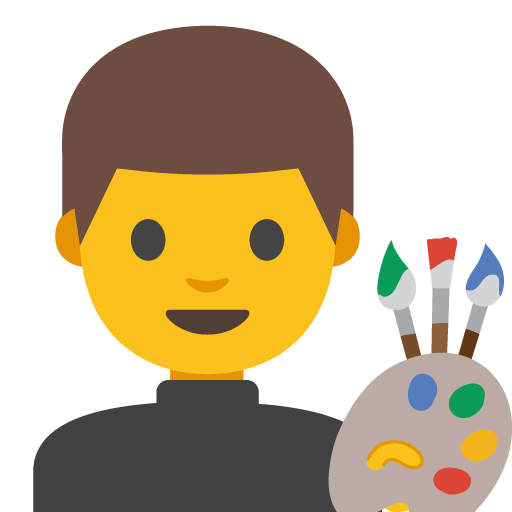 Man Artist, the previous design