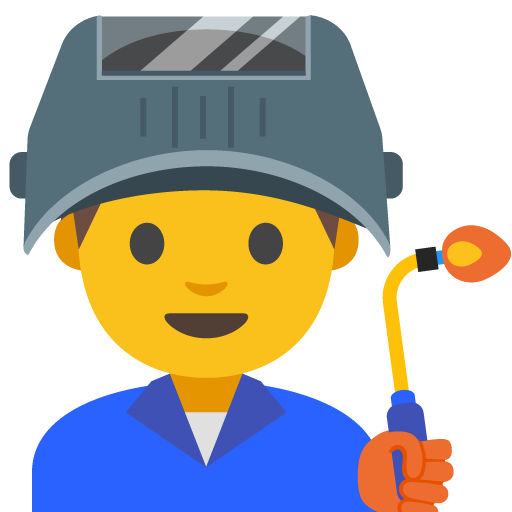 Man Factory Worker, the previous design