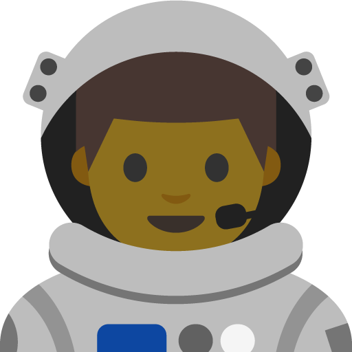 Man Astronaut, the previous design