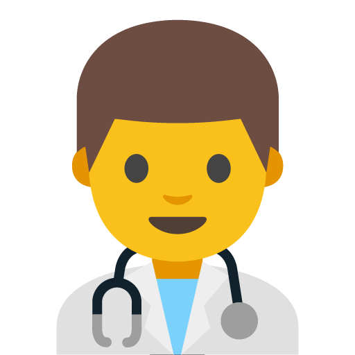Man Health Worker, the previous design