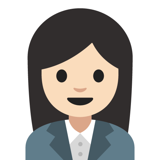 Woman Office Worker: Light Skin Tone, the previous design