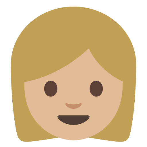 Woman: Medium-Light Skin Tone, the previous design