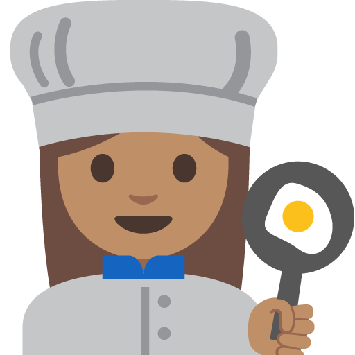 Woman Cook: Medium Skin Tone, the previous design