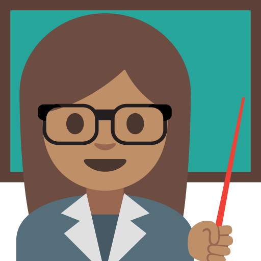 Woman Teacher: Medium Skin Tone, the previous design