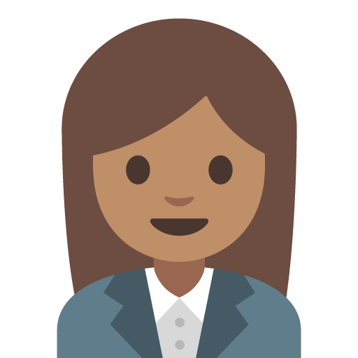 Woman Office Worker: Medium Skin Tone, the previous design