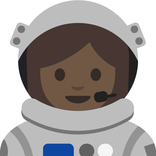 Woman Astronaut: Medium Skin Tone, the previous design