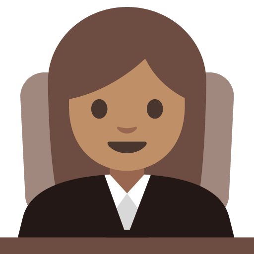 Woman Judge: Medium Skin Tone, the previous design
