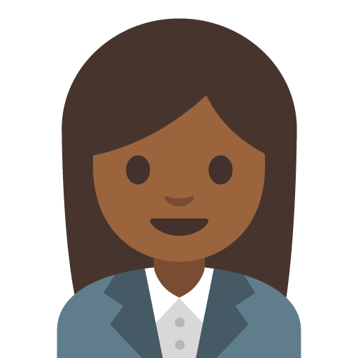 Woman Office Worker: Medium-Dark Skin Tone, the previous design