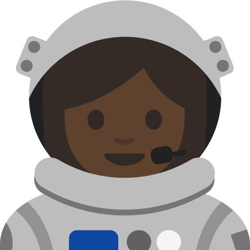 Woman Astronaut: Medium-Dark Skin Tone, the previous design