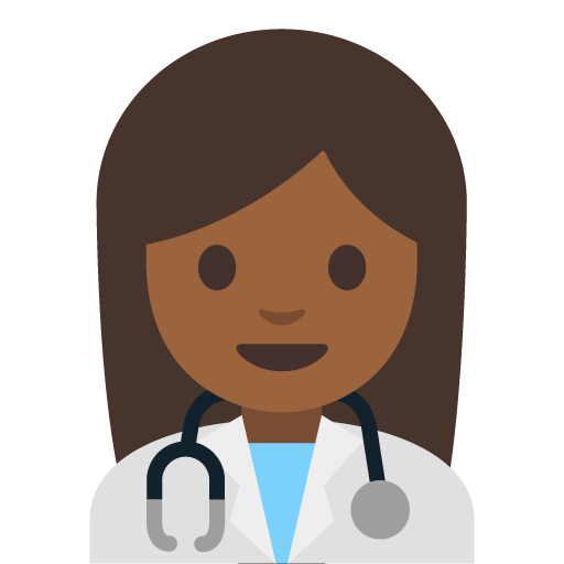 Woman Health Worker: Medium-Dark Skin Tone, the previous design