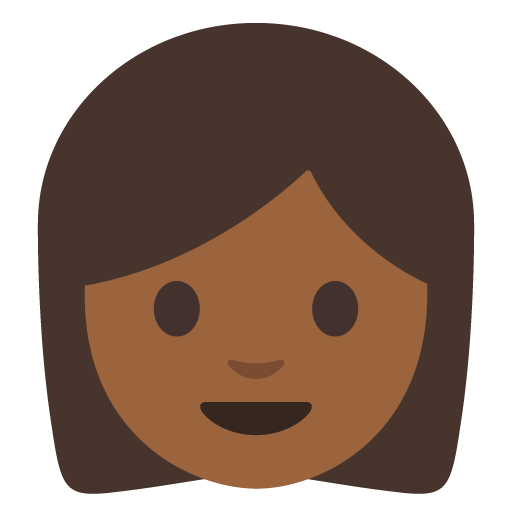 Woman: Medium-Dark Skin Tone, the previous design