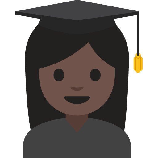 Woman Student: Dark Skin Tone, the previous design