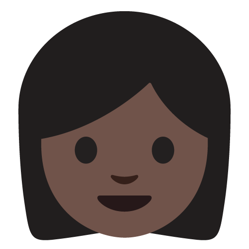 Woman: Dark Skin Tone, the previous design
