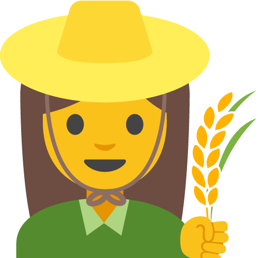 Woman Farmer, the previous design