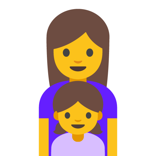 Family: Woman, Girl, the previous design