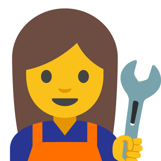 Woman Mechanic, the previous design